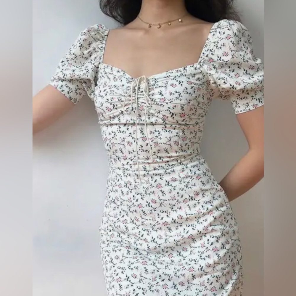 Y2K Floral Mini Dress Woman | Vintage, body con style and fit, BRAND NEW